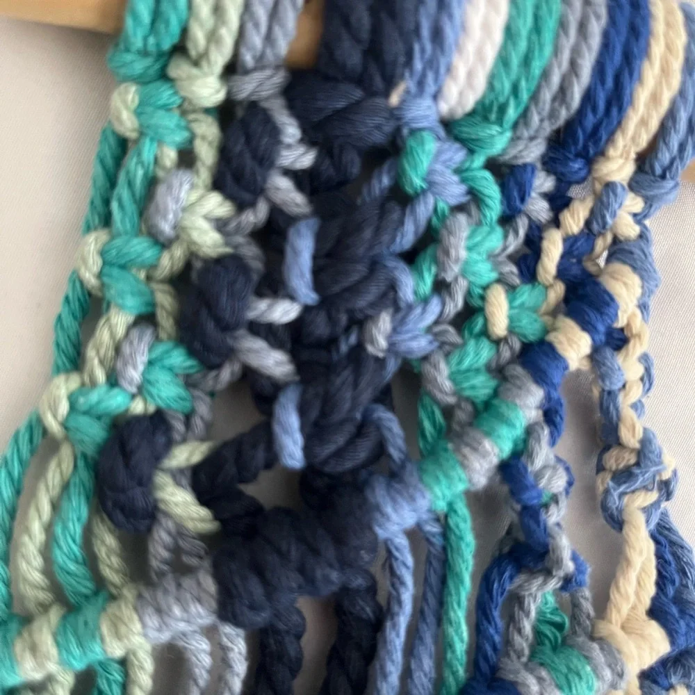 Handcrafted Macrame Hanging - Picture 3 of 4